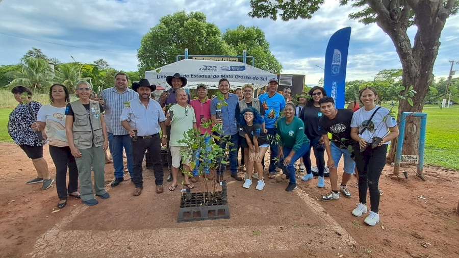 ANGÉLICA: UEMS realiza evento de doação de mudas