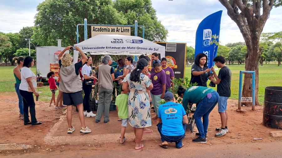ANGÉLICA: UEMS realiza evento de doação de mudas