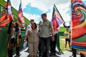JATEÍ: Governo de Mato Grosso do Sul entrega reforma de escola, asfalto e drenagem