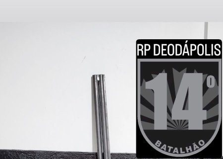 DEODÁPOLIS: Polícia Militar apreende arma e munições durante abordagem a caminhão de frete