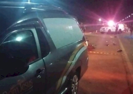 Acidente entre camionete e motocicleta mata idoso de 74 anos na MS-164
