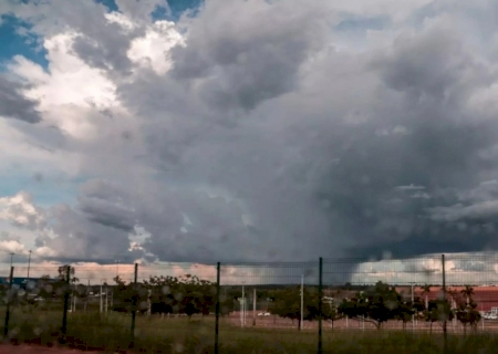 Campo Grande está sob alerta de tempestades nesta sexta-feira