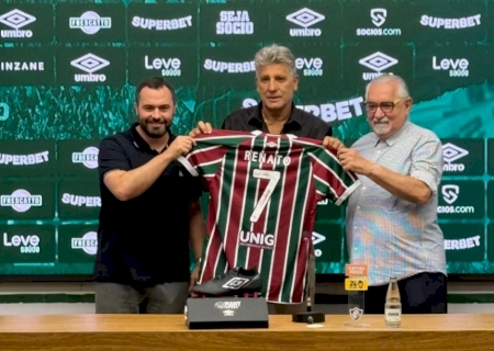 Renato Gaúcho é apresentado como técnico do Flu e detalha negociação: 'Foi rápida'
