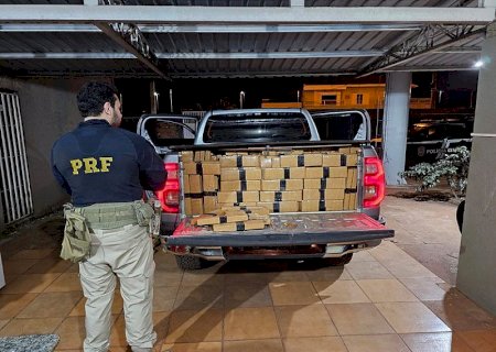 Polícia Rodoviária Federal apreende 2,1 toneladas de maconha em MS