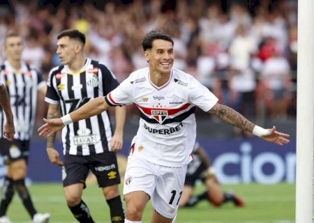 São Paulo vence clássico contra o Santos no Morumbi