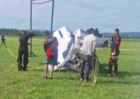 Paraquedista com mais de mil saltos morre durante treino em cidade paraguaia