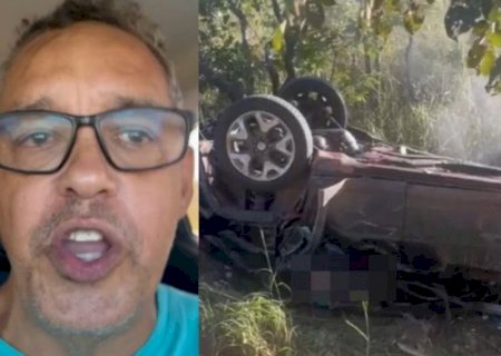 Empresário grava vídeo de despedida antes de morrer em acidente de carro