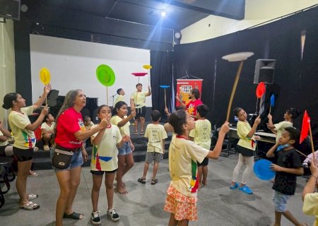 Circo do Mato encerra turnê do projeto “De Ponto a Ponto' em Ivinhema