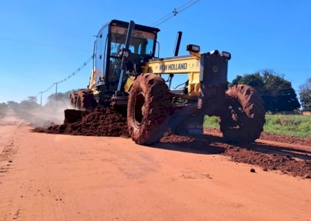 ANGÉLICA: Prefeitura Municipal Intensifica a Recuperação das Estradas Rurais