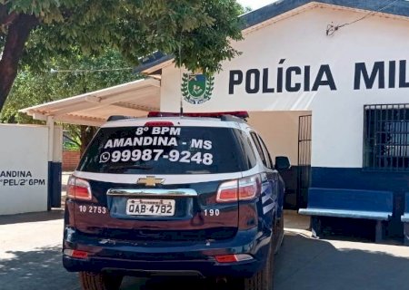 IVINHEMA: PM apreende adolescente que quebrou móveis de casa e ameaçou o pai de morte em Amandina