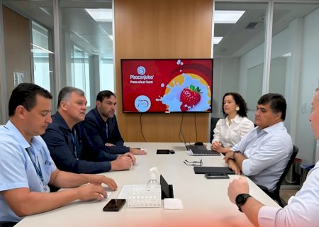Prefeito apresenta potencial de Nova Andradina ao segundo maior laticínio do Brasil