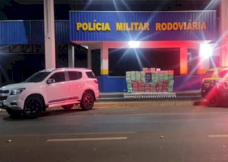Entorpecente avaliado em quase R$ 3 milhões é apreendido em Maracaju