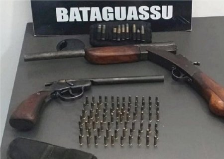 Polícia Civil prende homem por posse ilegal de arma de fogo em Bataguassu