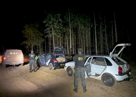 DOF apreende dois veículos carregados com cigarros que seriam entregues em Campo Grande