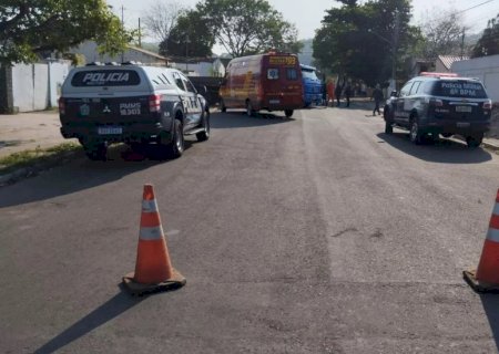 Tragédia: bebê morre atropelado por caminhão dirigido pelo tio em Corumbá
