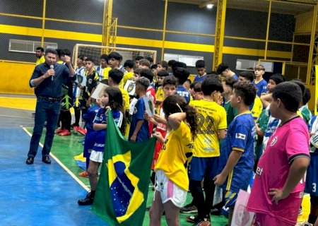 NOVO HORIZONTE DO SUL: Município dá início à 2ª Copa de Futsal Juvenil
