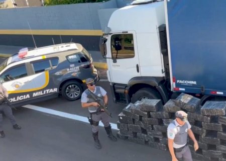 Carreta lotada de maconha que saiu de Dourados é apreendida em rodovia de São Paulo