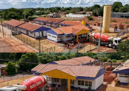 DEODÁPOLIS: Obra da Creche Arthur Dutra avança e reforça o compromisso do município com a educação infantil