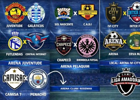 IVINHEMA: Liga Amadora Municipal tem início neste sábado com sete jogos pela 1ª rodada