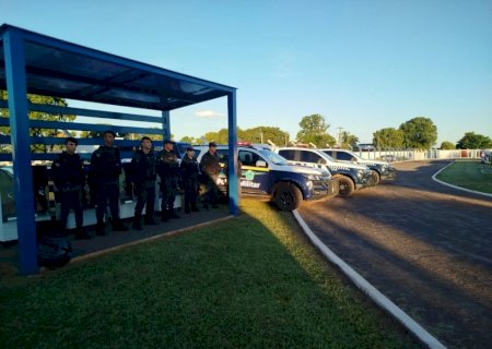 IVINHEMA: Polícia Militar garante segurança em jogo do Estadual Série A no Saraivão