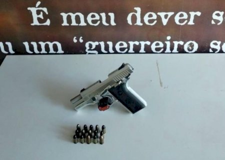 Armas de fogo são apreendidas em investigações de violência doméstica