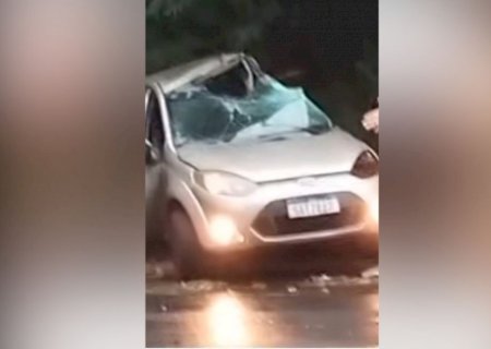 Grave acidente na BR-376 deixa uma jovem morta e outras duas em estado crítico; vítimas podem ser de Ivinhema