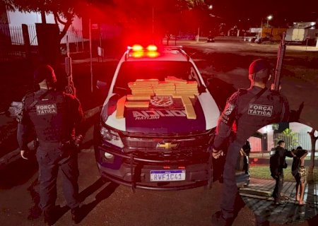 IVINHEMA: Força Tática prende homem por tráfico de drogas no Bairro Vitória