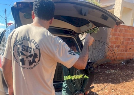 FÁTIMA DO SUL: Polícia Civil recupera objeto furtado de creche e prende homem por receptação