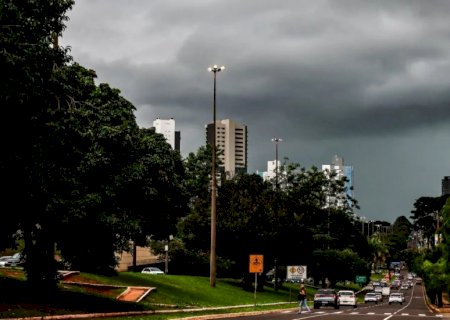 Final de semana terá clima instável com possibilidade de tempestades isoladas em MS