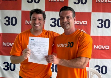 João Henrique Catan oficializa filiação ao Novo para disputar governo de MS