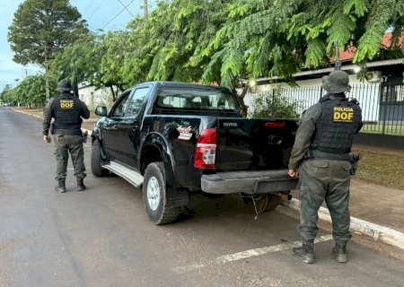 IVINHEMA: DOF prende mulher por adulteração de veículo após fuga