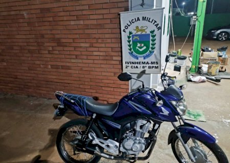IVINHEMA: Polícia Militar aborda adolescente por condução irregular e perigosa