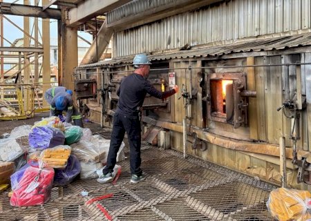 IVINHEMA: Polícia Civil incinera mais de três toneladas de drogas