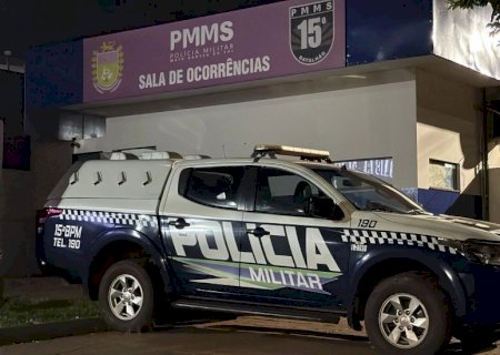 Filho agride mãe durante a madrugada e é preso pela Polícia Militar em Maracaju