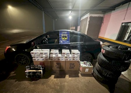 Veículos com mercadorias do Paraguai avaliadas em R$ 223 mil são apreendidos na MS-164