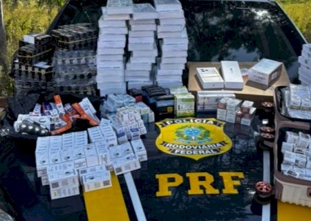PRF apreende mais de 1.600 medicamentos emagrecedores em Coxim