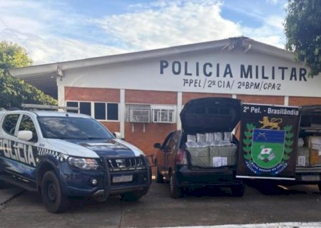 Operação na MS-395 apreende veículos com mercadorias estrangeiras irregulares