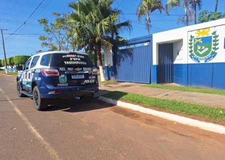 Polícia Militar conduz jovem por invasão de residência e desobediência em Taquarussu