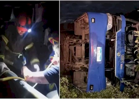 Acidente com ônibus de time de basquete deixa mortos e feridos