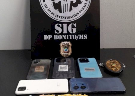 Homem é preso em flagrante com celulares, roupas e dinheiro furtado