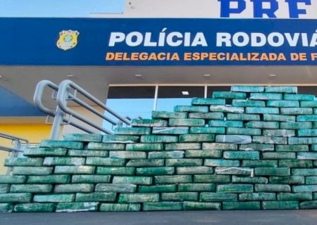 PRF apreende em Dourados mais de 300 kg de cocaína que seguia para o Porto de Paranaguá