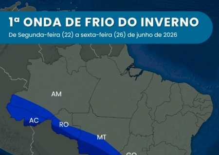 Mato Grosso do Sul entra na rota da primeira onda de frio do inverno