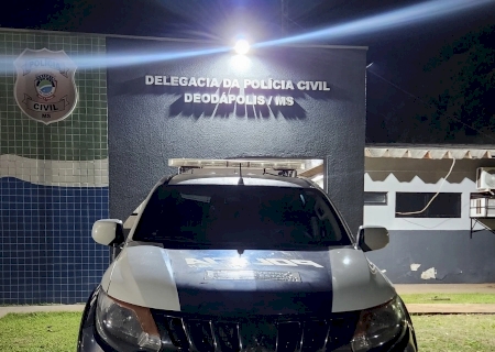 DEODÁPOLIS: Polícia Militar prende homem por desobediência após ocorrência de vias de fato e apreende droga para consumo pessoal