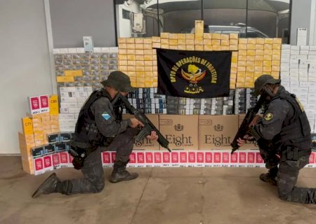 Motoristas são presos com R$ 1 milhão em celuares, cigarros e vapes contrabandeados