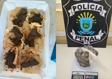 Panquecas recheadas com maconha são apreendidas em presídio