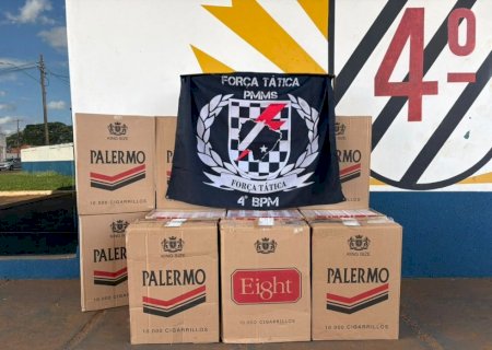 Mulheres são presas transportando carga de cigarros contrabandeados para Dourados