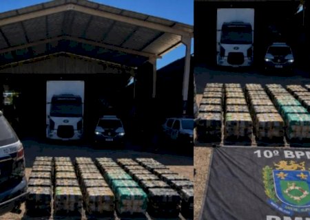 Polícia apreende 142 fardos de mercadorias de origem estrangeira