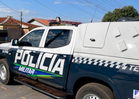 GLÓRIA DE DOURADOS: Polícia Militar prende homem por violência psicológica, importunação sexual e dano contra a própria mãe