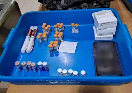 Empresário é preso ao embarcar com remédios paraguaios em Bonito