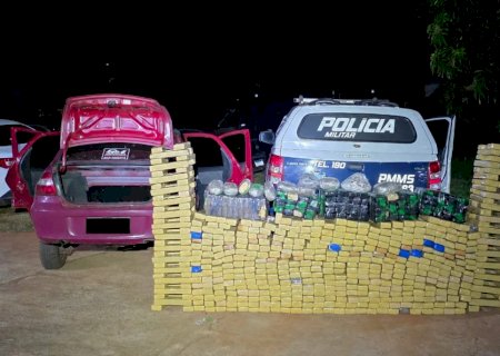DEODÁPOLIS: Jovem de 18 anos é preso com mais de 608 kg de drogas